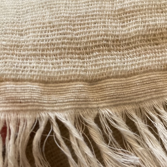 Antonio Salgado Wool/Cotton Throw NEW - Picture 9 of 9